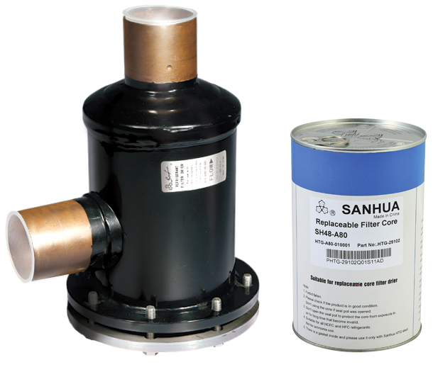 CARCAÇA FILTRO - SERIE HTG SANHUA