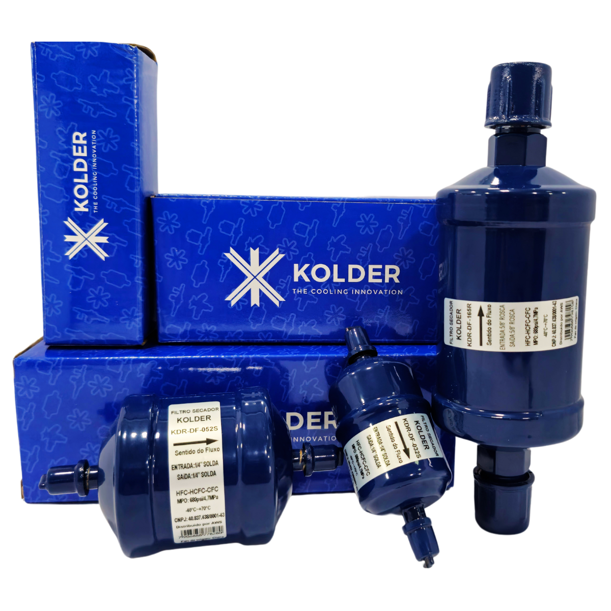 FILTRO SECADOR - SERIE DF KOLDER