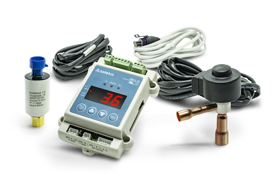 KIT VALVULA DE EXPANSÃO ELETRONICA SANHUA 2